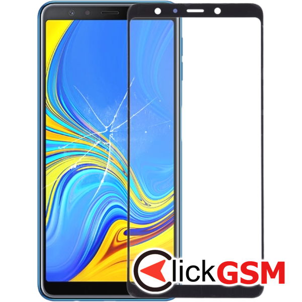 Piesa Piesa Sticla Cu Oca Samsung Galaxy A7 2018 4ce6