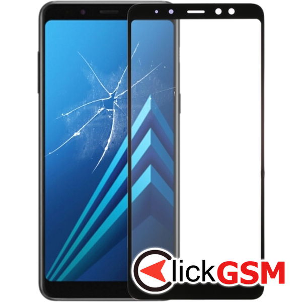 Piesa Sticla Cu Oca Samsung Galaxy A8 2018 4cft