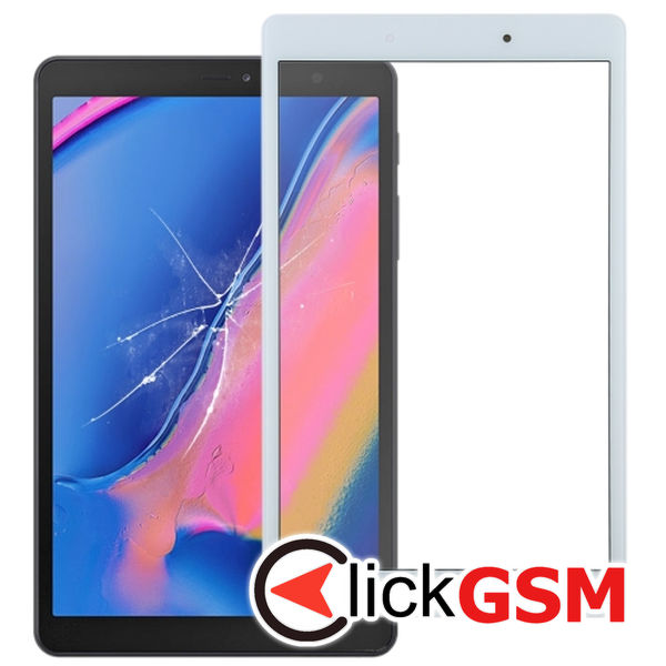 Piesa Piesa Sticla Cu Oca White Samsung Galaxy Tab A 8.0 2019 4cng