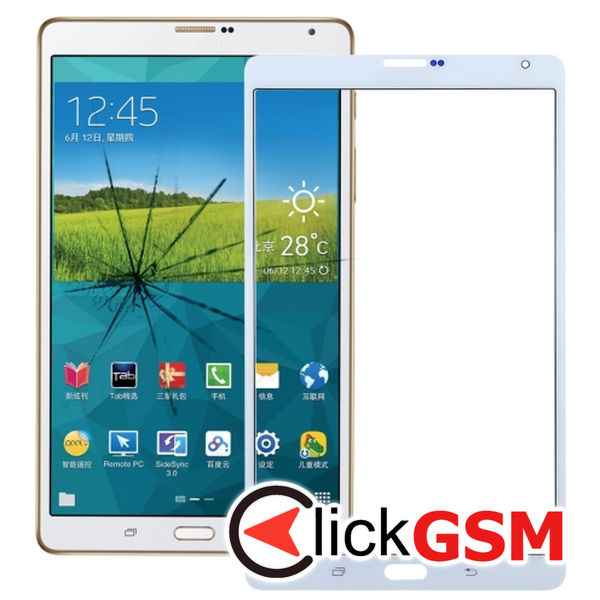 Piesa Piesa Sticla Cu Oca White Samsung Galaxy Tab S 8.4 4cnm