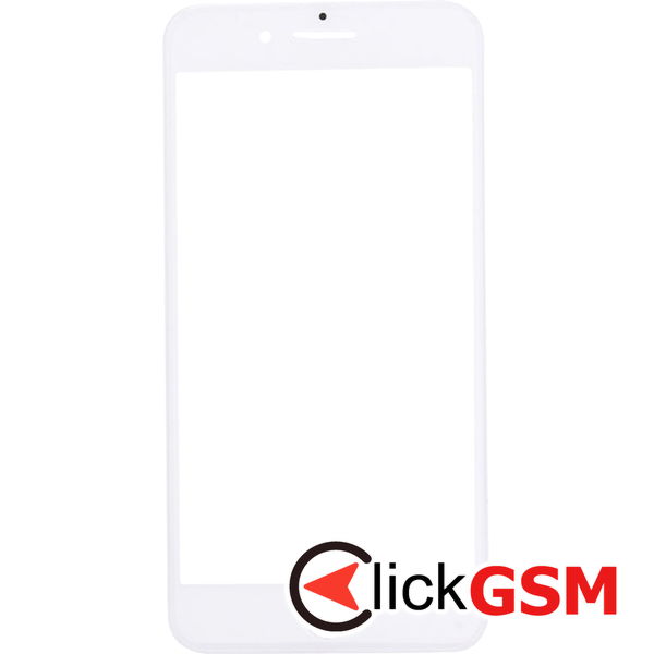 Piesa Sticla Cu Rama White Apple Iphone 7 4g72