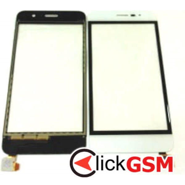 Piesa Sticla Cu Touchscreen Alb Coolpad Torino S L45