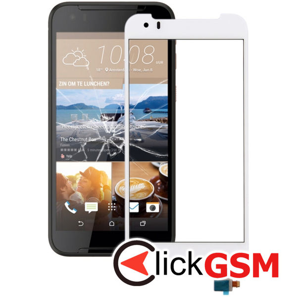 Piesa Sticla Cu Touchscreen Ald Htc Desire 830 2u8n