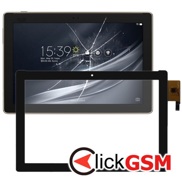 Piesa Piesa Sticla Cu Touchscreen Black Asus Zenpad 10 256f