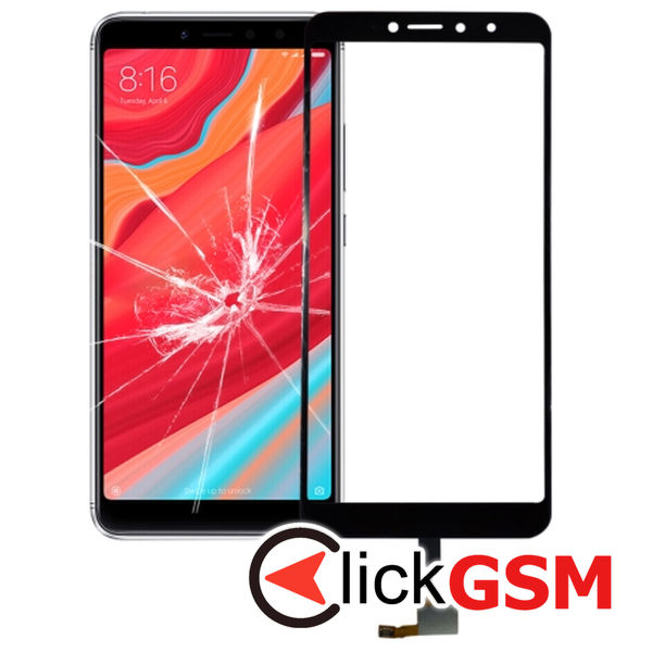 Piesa Sticla Cu Touchscreen Black Xiaomi Redmi S2 25wv