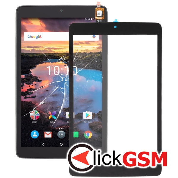 Piesa Sticla Cu Touchscreen Negru Alcatel A30 8 Tablet 24gq