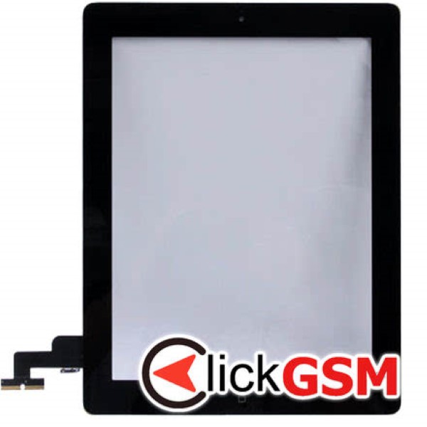 Piesa Piesa Sticla Cu Touchscreen Negru Apple Ipad 2 2amp