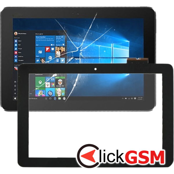 Piesa Sticla Cu Touchscreen Negru Asus Transformer Book 2576