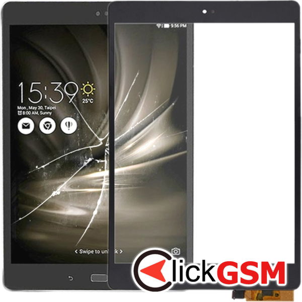 Piesa Sticla Cu Touchscreen Negru Asus Zenpad 3s 10 256e