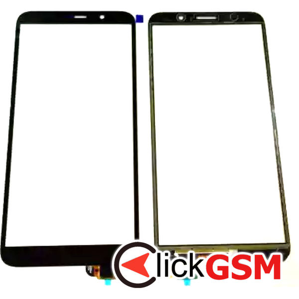 Piesa Piesa Sticla Cu Touchscreen Negru Huawei Y5 2018 1w0