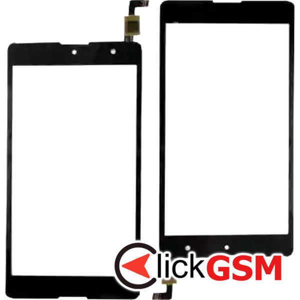 Piesa Sticla Cu Touchscreen Negru Wiko Robby 3788