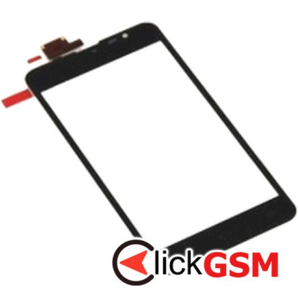 Sticla cu TouchScreen Negru LG Optimus F5 2fph