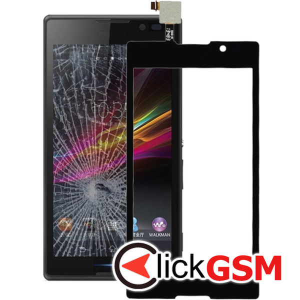 Piesa Sticla Cu Touchscreen Sony Xperia C 211m