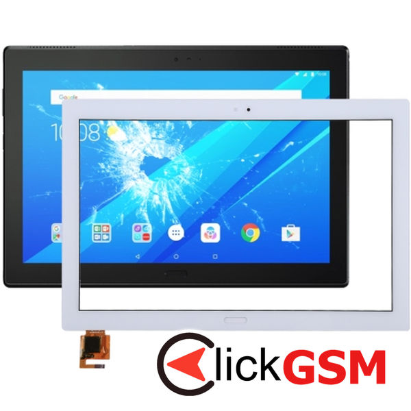 Piesa Sticla Cu Touchscreen White Lenovo Tab4 10 Plus 4nkv