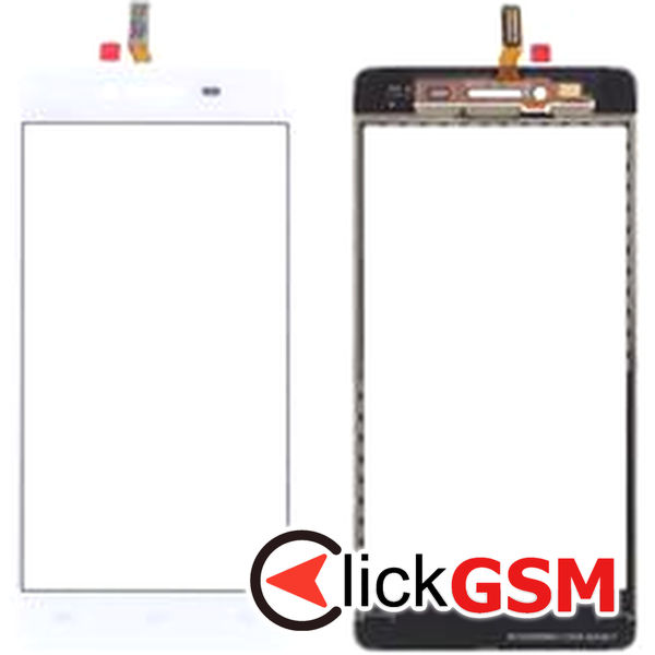 Piesa Sticla Cu Touchscreen White Vivo Y51 4y6o