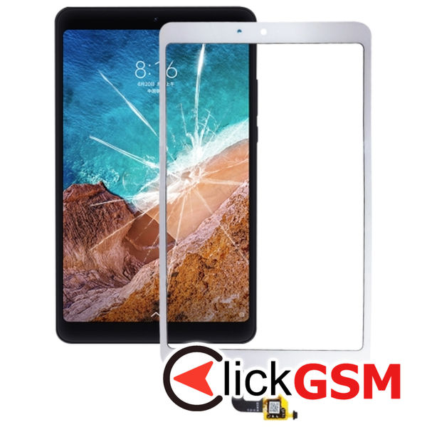 Piesa Sticla Cu Touchscreen White Xiaomi Mi Pad 4 4p36