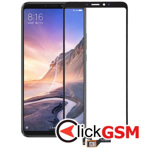 Piesa Sticla Cu Touchscreen Xiaomi Mi Max 3 25xi