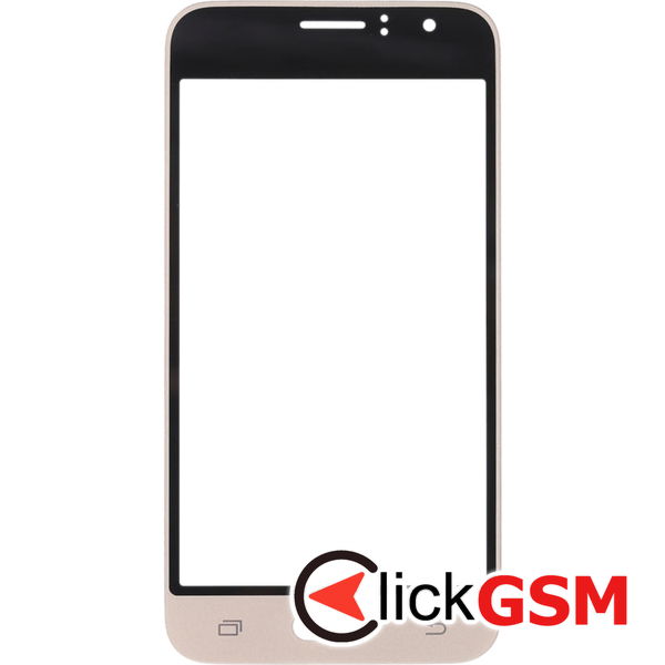 Piesa Piesa Sticla Gold Samsung Galaxy J1 2016 4cuf