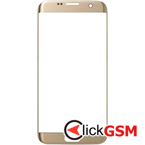 Piesa Sticla Gold Samsung Galaxy S7 Edge 4e85