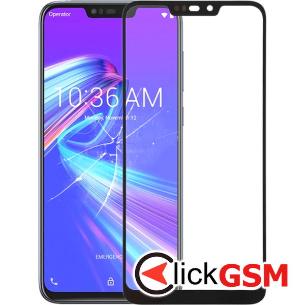 Piesa Piesa Sticla Negru Asus Zenfone Max M2 255z