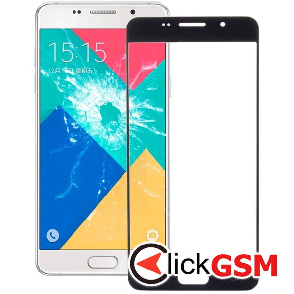 Piesa Sticla Negru Samsung Galaxy A5 2016 20r6