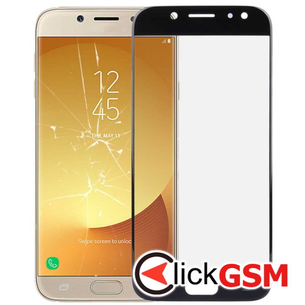 Piesa Sticla Negru Samsung Galaxy J7 2017 4d5e