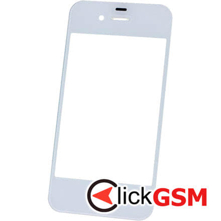 Geam Sticla Apple iPhone 4G, Apple iPhone 4s, White, AM