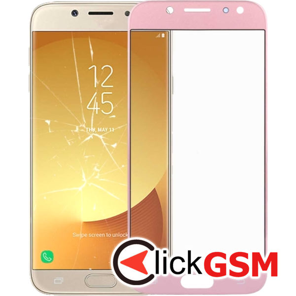 Piesa Sticla Rose Gold Samsung Galaxy J7 2017 4o8n