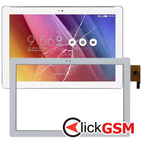 Piesa Piesa Sticla White Asus Zenpad 10 20rk