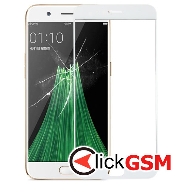 Piesa Piesa Sticla White Oppo R11 Plus 1xna