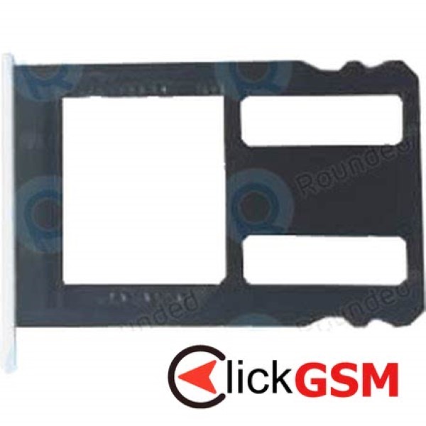 Piesa Piesa Suport Sim Alb Huawei Nexus 6p 1adc