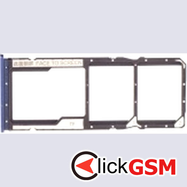 Piesa Suport Sim Albastru Xiaomi Redmi 12c 2cdr