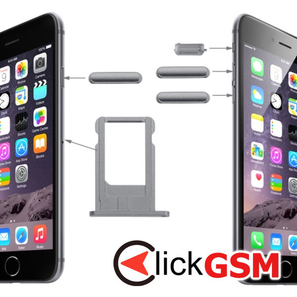 Piesa Suport Sim Apple Iphone 6 4fg9