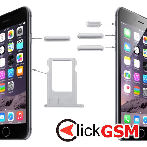 Piesa Suport Sim Apple Iphone 6 4fga