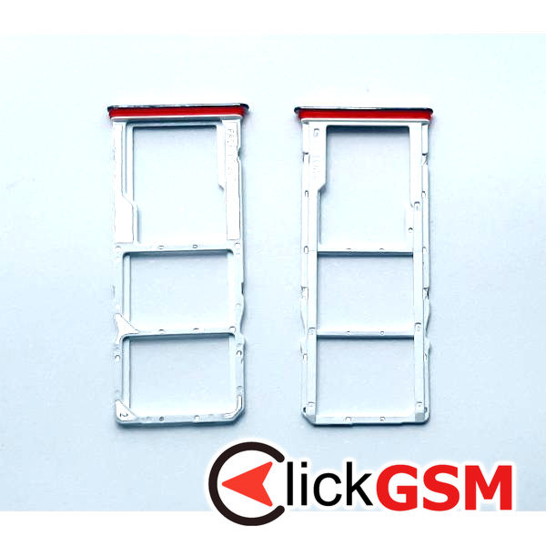 Piesa Suport Sim Argintiu Xiaomi Redmi Note 10t 5g 39x6