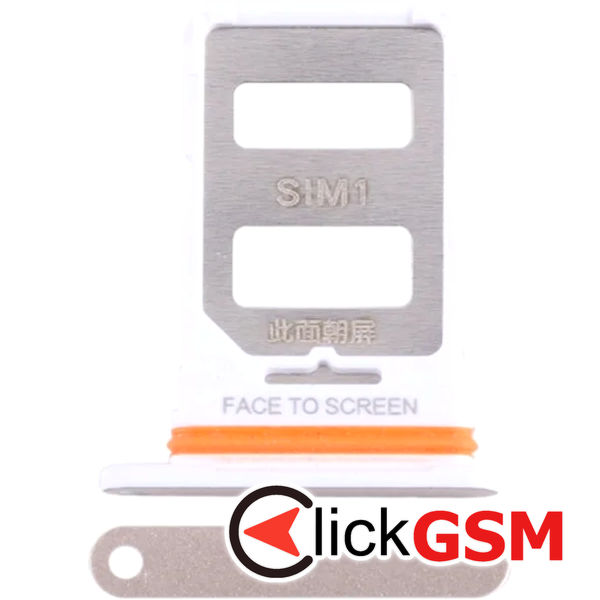 Piesa Suport Sim Auriu Xiaomi Civi 3 5g 4w6c