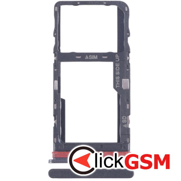 Piesa Piesa Suport Sim Black Tcl Stylus 5g 4jc