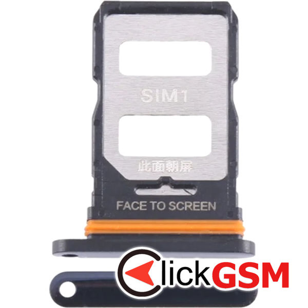 Piesa Suport Sim Black Xiaomi 13 Lite 3hk3