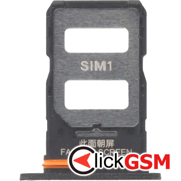 Piesa Suport Sim Black Xiaomi Redmi Note 13 Pro Khp