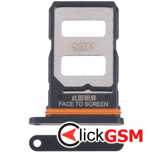 Piesa Suport Sim Black Xiaomi Redmi Turbo 3 43ag