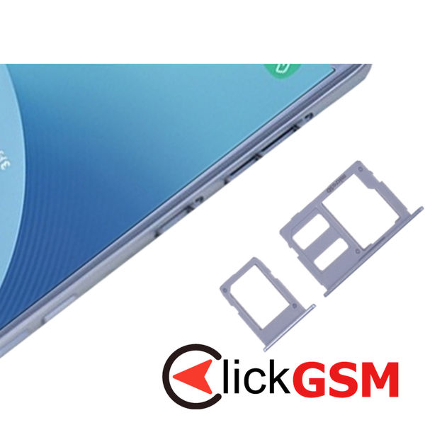 Piesa Suport Sim Blue Samsung Galaxy J3 2017 4d54