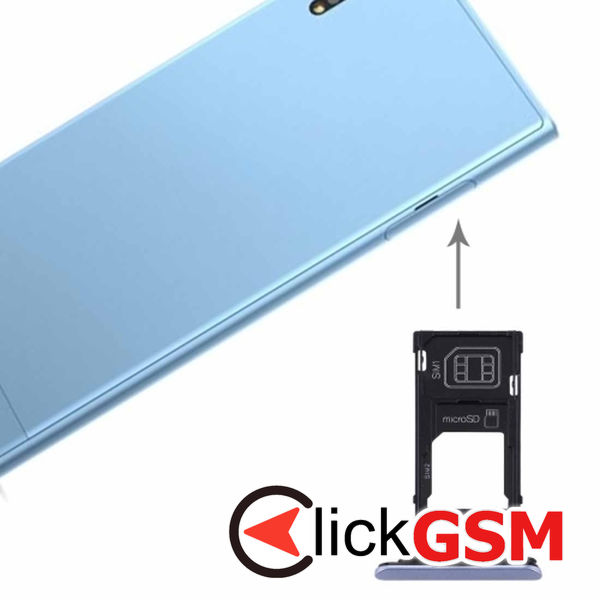 Piesa Piesa Suport Sim Blue Sony Xperia Xzs 4ot7