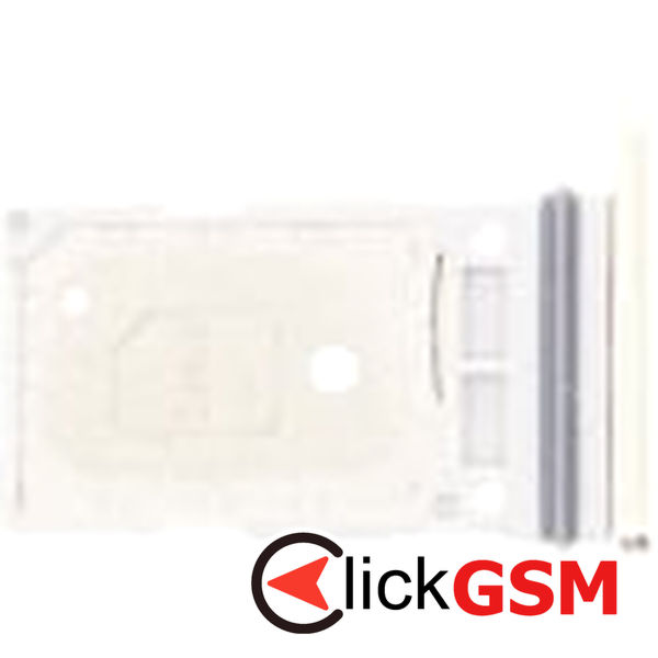 Piesa Suport Sim Crem Samsung Galaxy S23 Ultra 2ce2