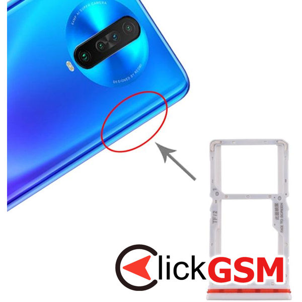 Piesa Suport Sim Cu Suport Card Ald Xiaomi Redmi K30 1z45