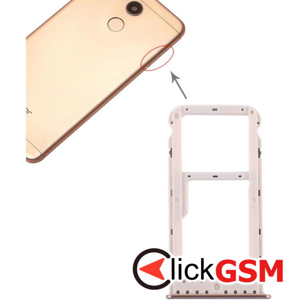 Piesa Suport Sim Cu Suport Card Gold Honor V9 Play 2e02