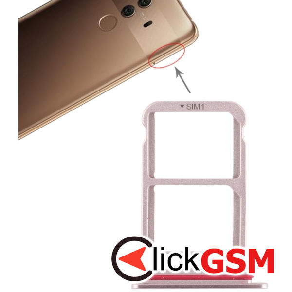 Piesa Suport Sim Cu Suport Card Huawei Mate 10 Pro 2duf