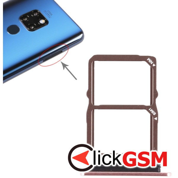 Piesa Suport Sim Cu Suport Card Huawei Mate 20 2dvh