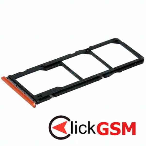 Piesa Suport Sim Cu Suport Card Micro Sd Orange Xiaomi Redmi 9t Wlk