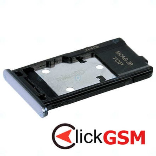 Suport Sim cu Suport Card Micro SD Albastru Samsung Galaxy M31s 10cm