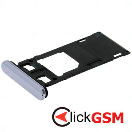 Suport Sim cu Suport Card Micro SD Gri Sony Xperia 1 q44